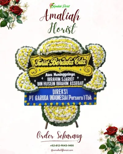 Papan Bunga Duka di Sekartaji